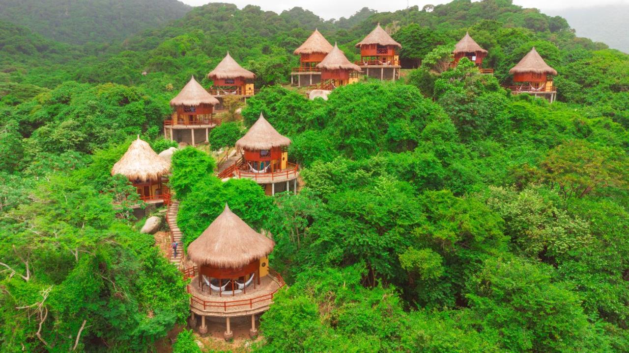 Ecohabs Tequendama - Parque Tayrona Hotel El Zaino Exterior foto