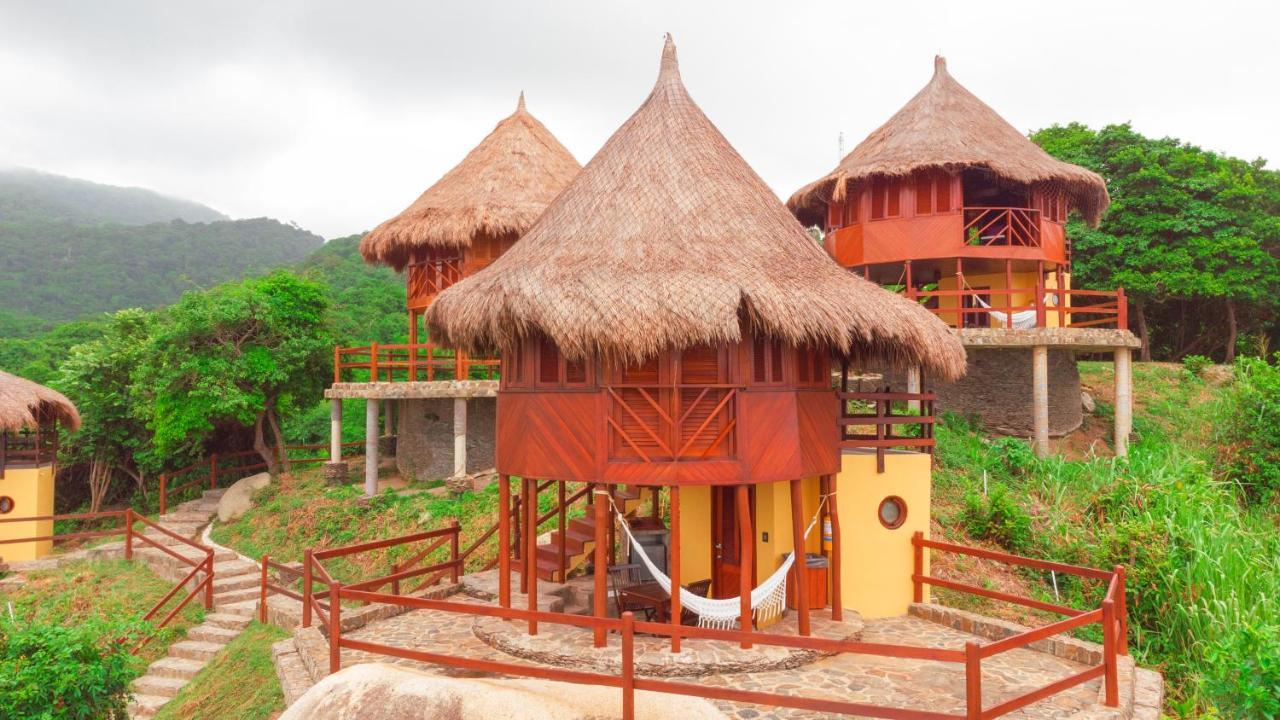 Ecohabs Tequendama - Parque Tayrona Hotel El Zaino Exterior foto